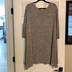 Flowy Gray Dress XL